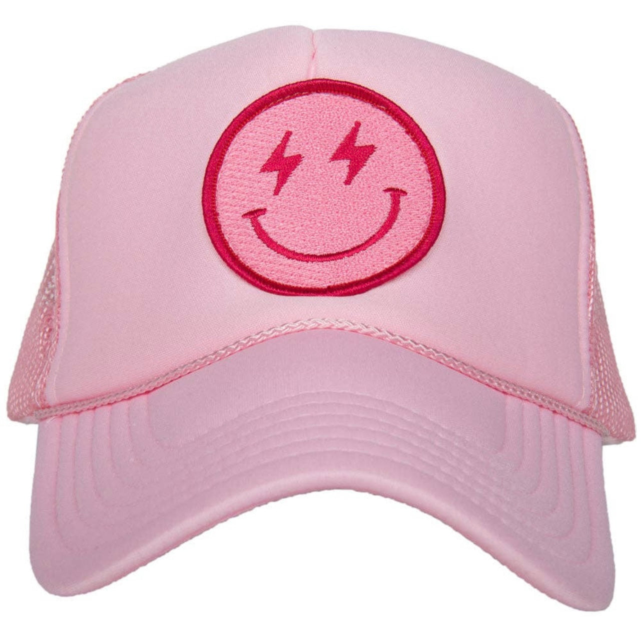 Lightning Happy Face Foam Hat